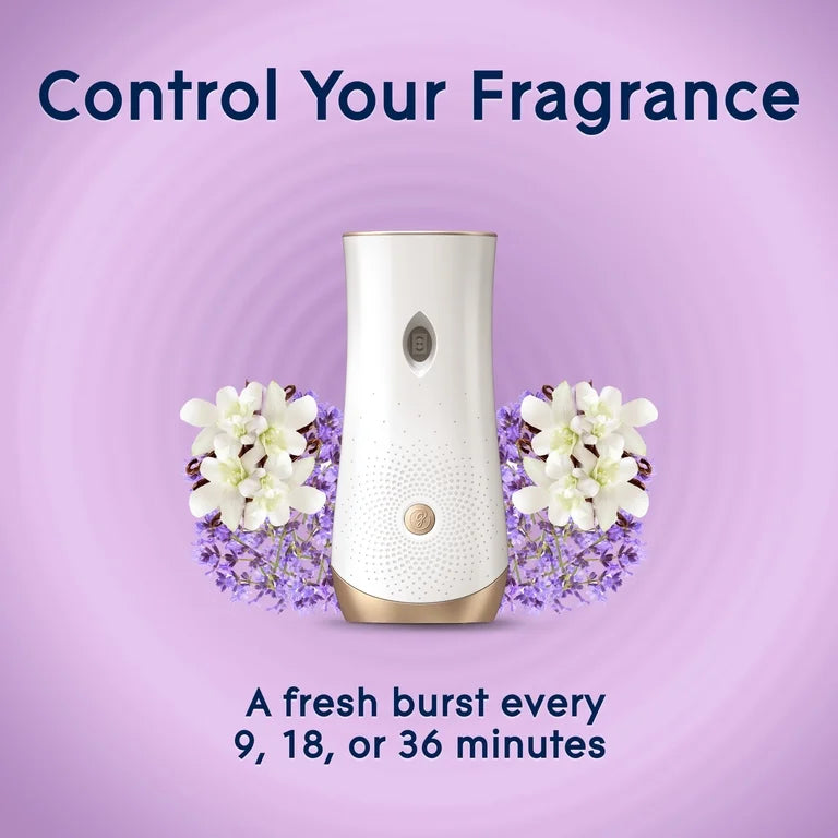 Glade Automatic Spray Refill, Air Freshener, Lavender & Vanilla, 2 Refills