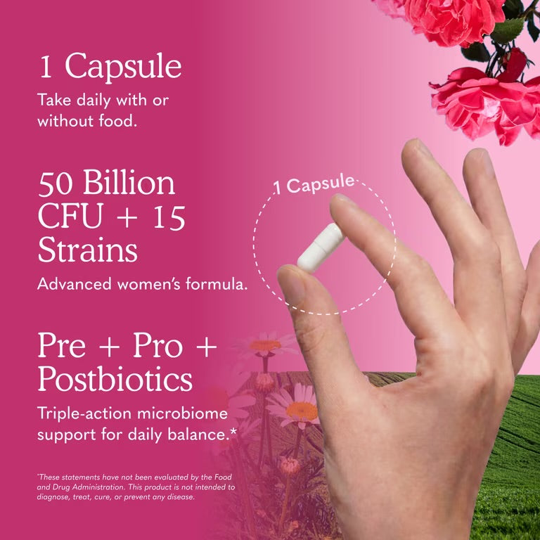 Garden of Life Dr. Formulated Probiotics Women's pH, 30 Vegetarian Capsules