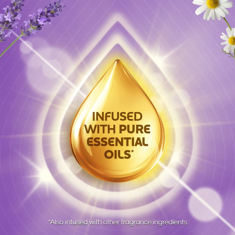 Air Wick Plug-in Fall Scented Oil Warmer Air Freshener Refills, Lavender & Chamomile, 6 Count