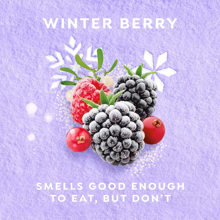 Dove Limited Edition Holiday Treats Body Scrub Scrub Winter Berry For Exfoliated & Hydrated Skin, 15 Oz