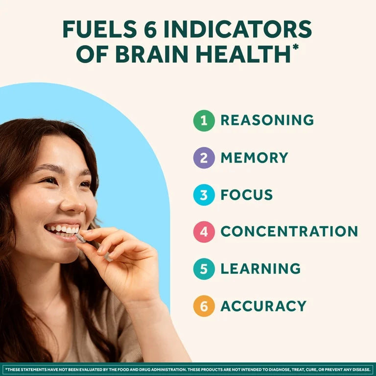 Neuriva Plus Brain Health Supplement, Vitamins B12 & B6, Support for Memory and Focus, 30ct Capsules
