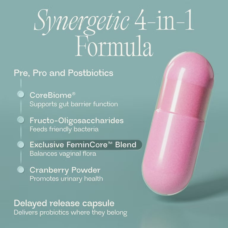 BIOMA Feminine Health Synbiotic, 60 ct / 30 serv.