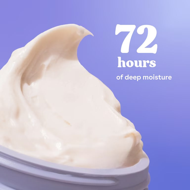 eos Vanilla Cashmere Whipped Body Butter, 72 Hour Moisturizing Body Butter for Dry Skin with Shea, Cocoa & Argan Oil, 12 oz
