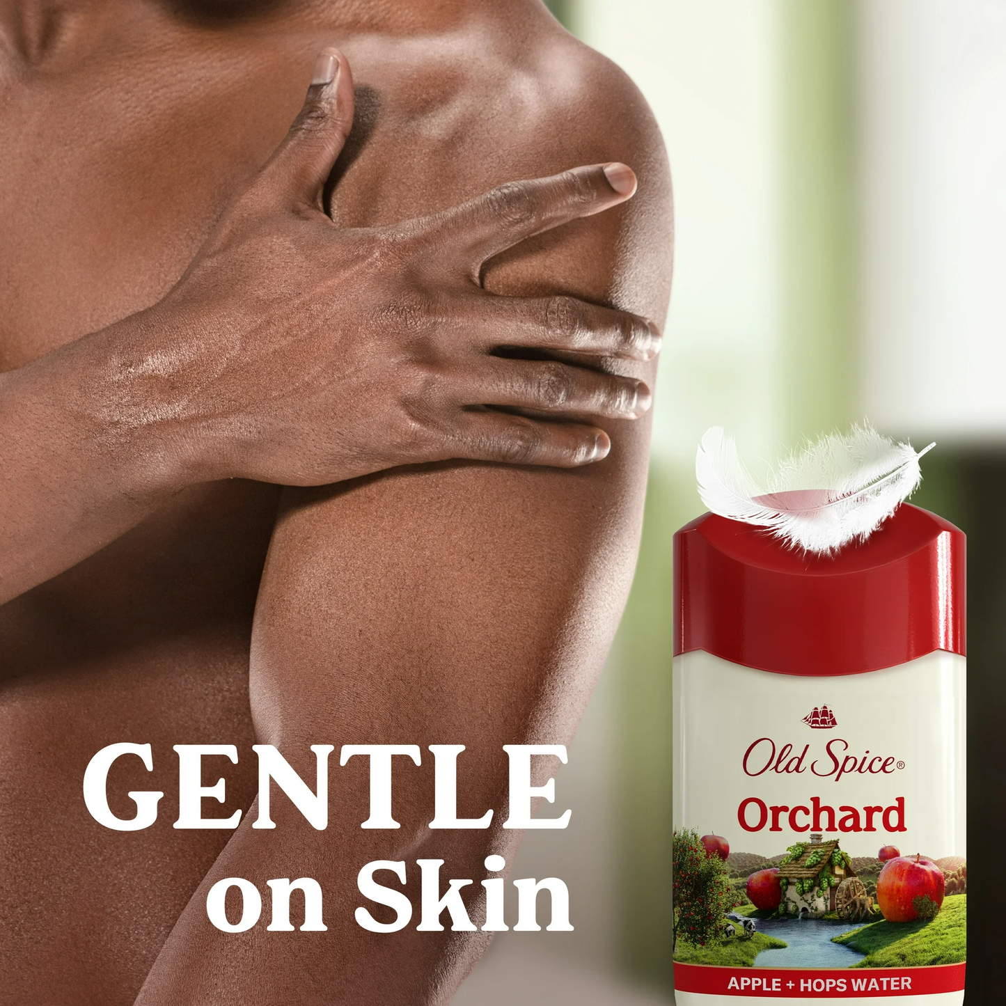 Old Spice Mens Antiperspirant Deodorant Invisible Solid Stick Orchard, 2.6 oz