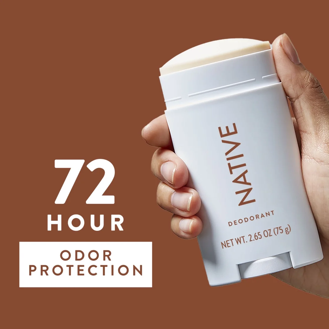 Native Deodorant, Aluminum Free, Coconut & Vanilla Sensitive Whole Body Deodorant 2.4 oz