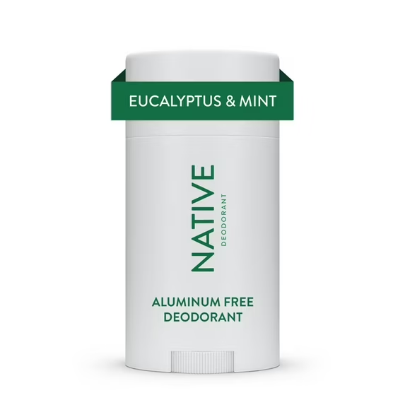 Native Deodorant, Aluminum Free, Eucalyptus & Mint, for Women and Men, 2.65 oz