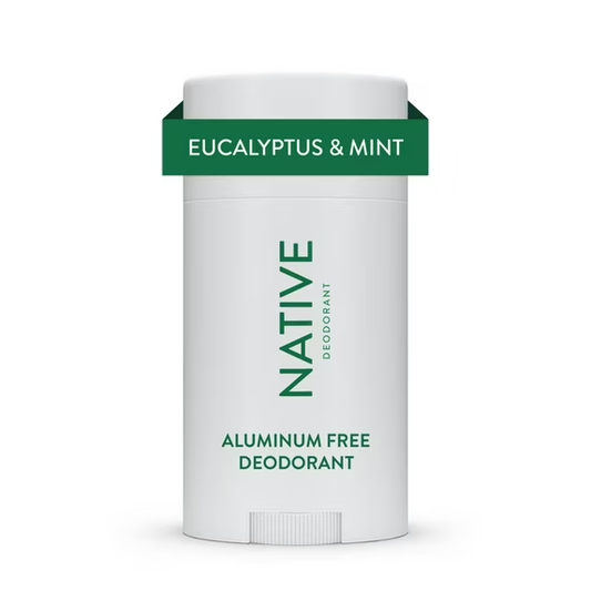 Native Deodorant, Aluminum Free, Eucalyptus & Mint, for Women and Men, 2.65 oz