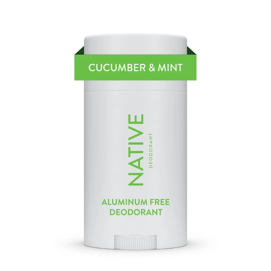 Native Deodorant, Aluminum Free, Cucumber & Mint, for Women and Men, 2.65 oz