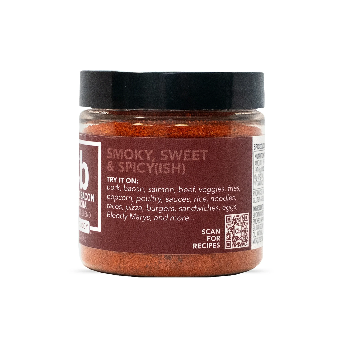 Spiceology Candied Bacon Sriracha Seasoning Blend, 3.2 oz Jar