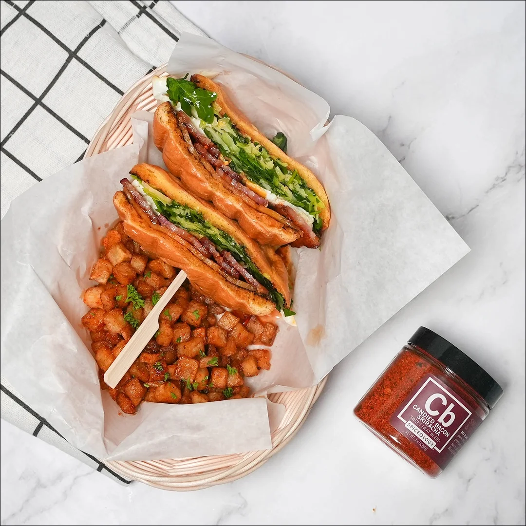 Spiceology Candied Bacon Sriracha Seasoning Blend, 3.2 oz Jar