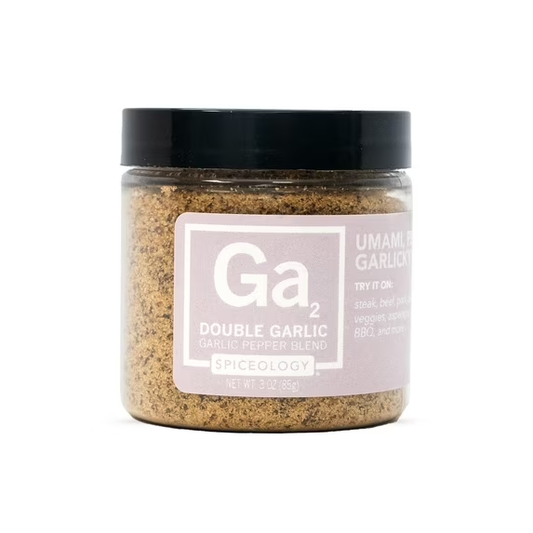 Spiceology Double Garlic Seasoning Blend, 3 oz Jar