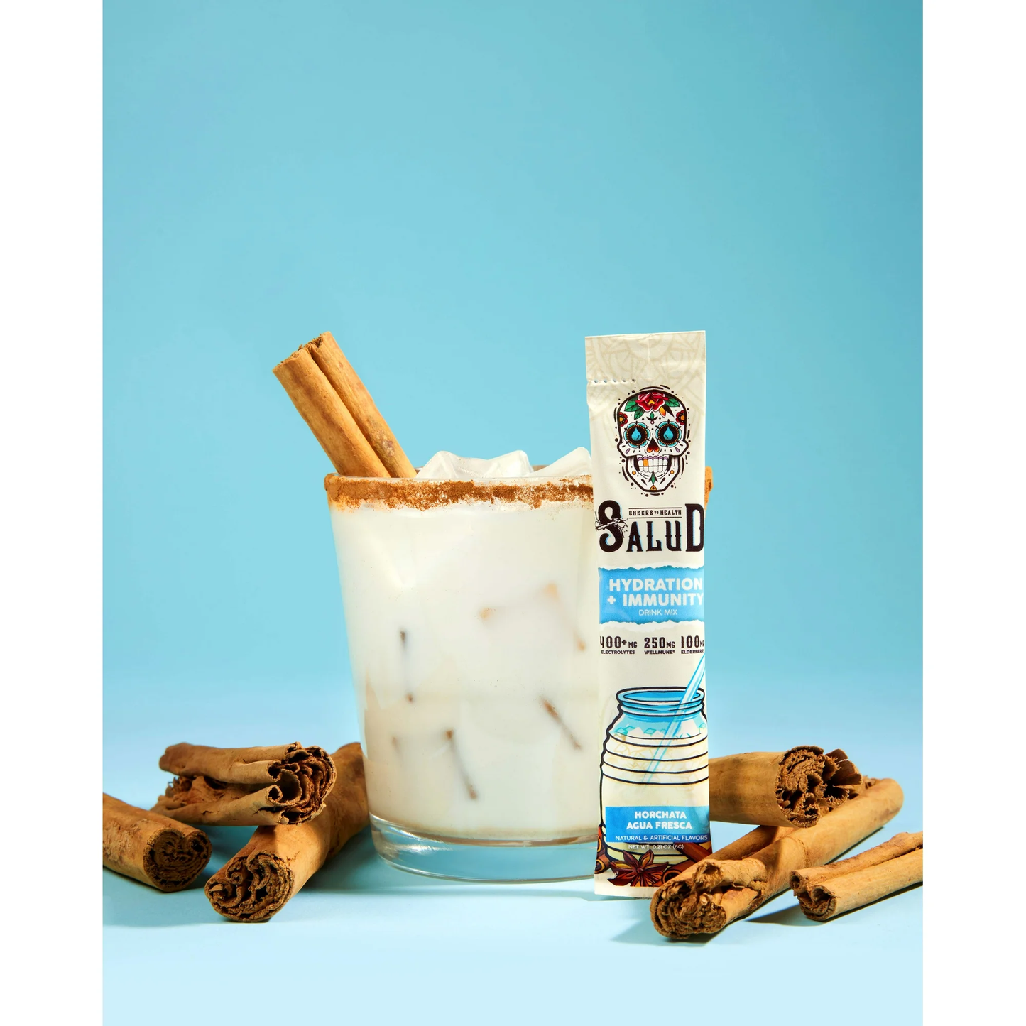 Taste Salud, Hydration + Immunity Drink Mix, Horchata, 1.27 oz