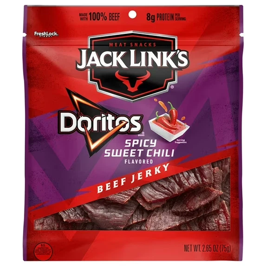 Jack Link’s Doritos Spicy Sweet Chili Flavored Beef Jerky, 2.65 oz