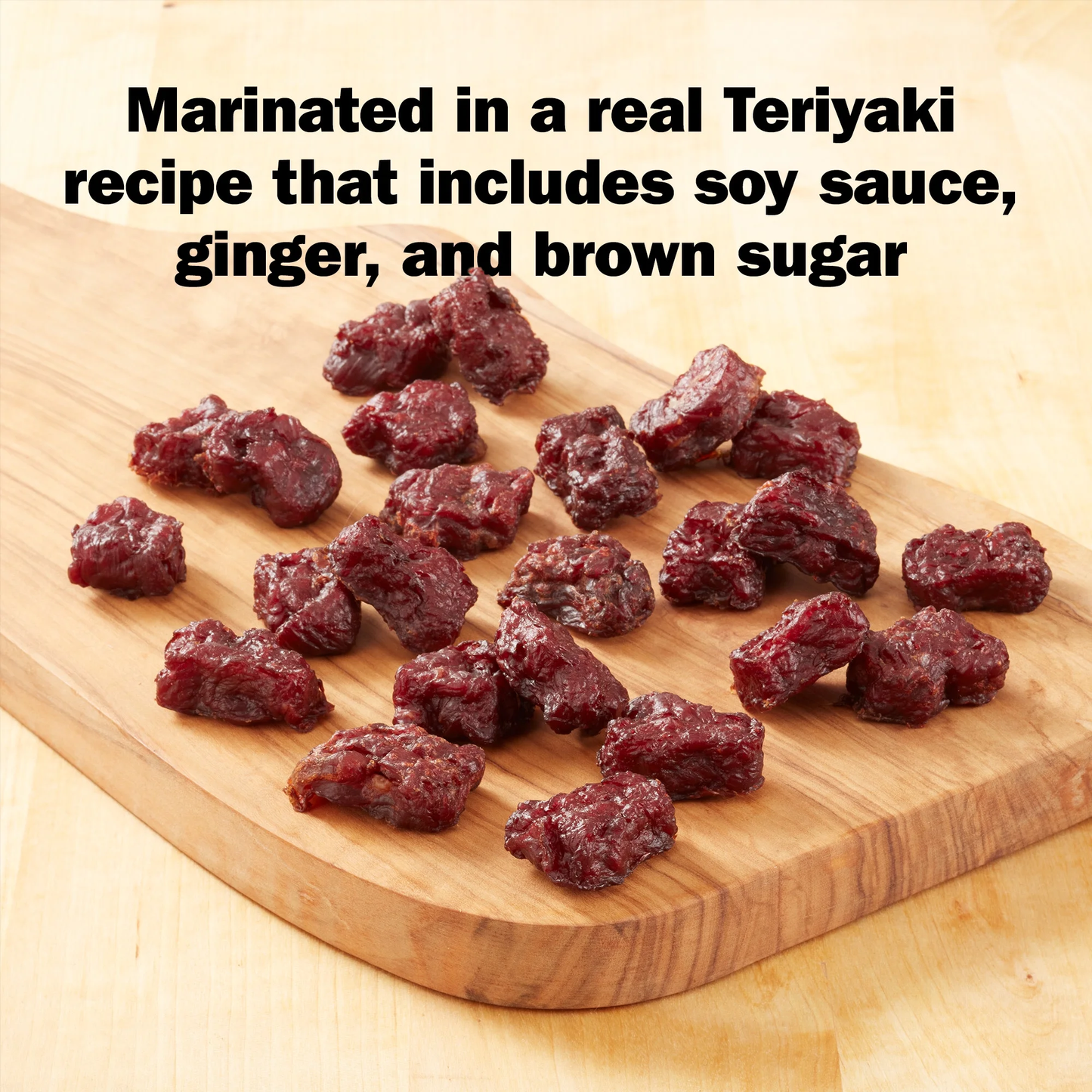 Jack Link's Teriyaki Tender Bites, 100% Beef, 2.85 oz. Resealable Bag