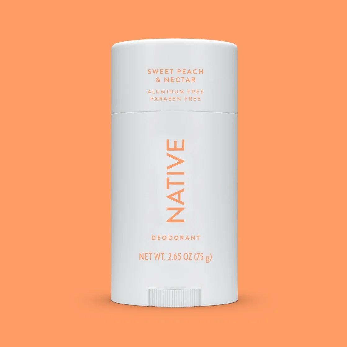Native Deodorant, Aluminum Free, Sweet Peach & Nectar, for Women and Men, 2.65 oz