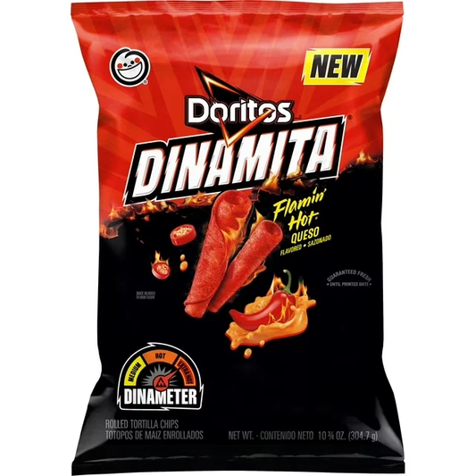 Doritos Dinamita Flamin Hot Queso, 10.75 oz Bag