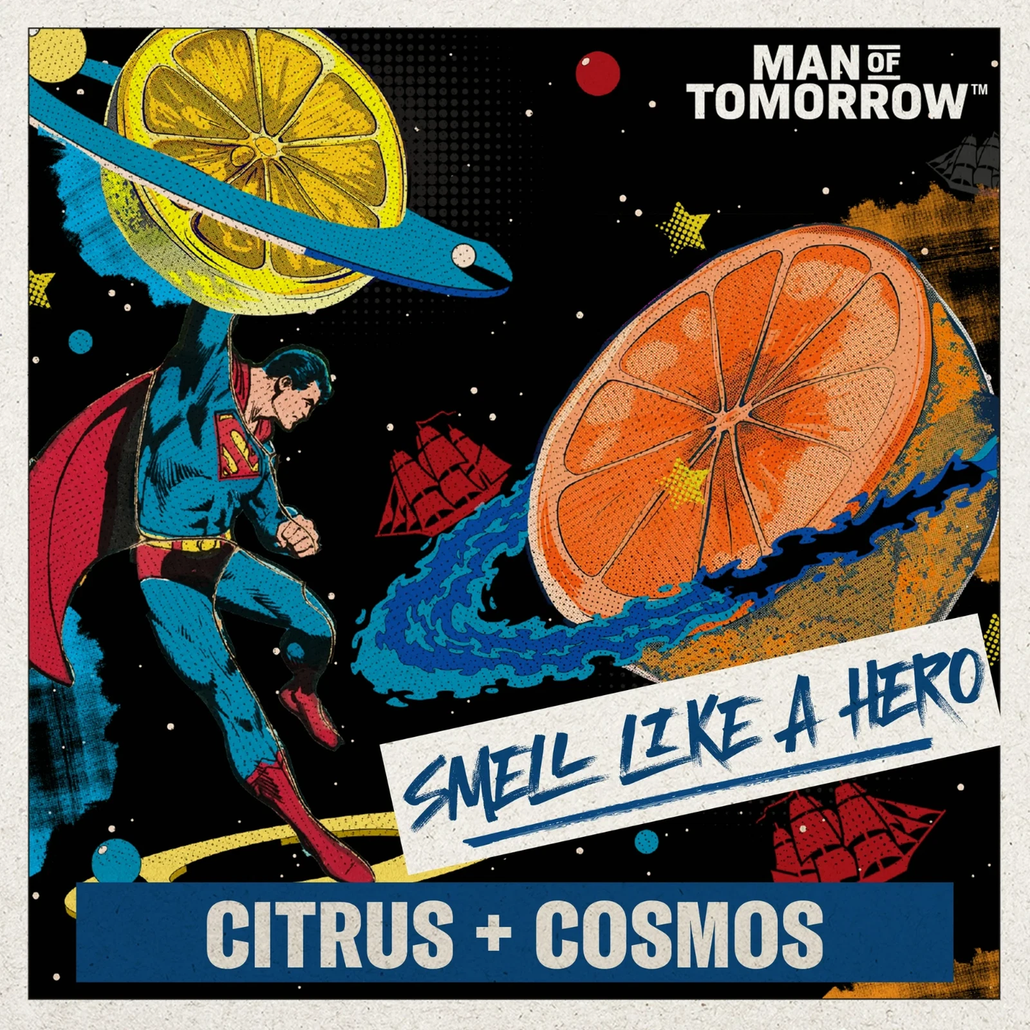 Old Spice Aluminum Free Deodorant for Men, 24/7 Freshness, Body Spray, Long Lasting Odor Protection, Smell Like a Hero, Superman, Bright Citrus and Cosmo Scent, 5.1 oz