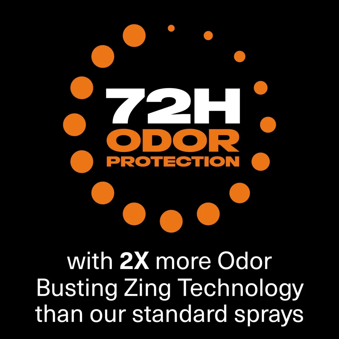 Axe Deodorant Stick for Men Black Vanilla with Orange Aluminum-Free, 3 oz