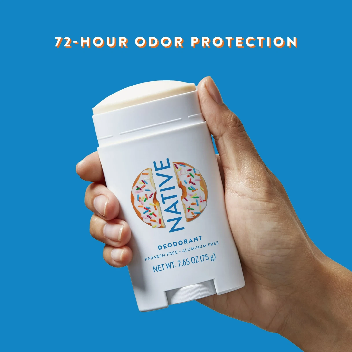 Native Dunkin' Deodorant, Aluminum Free, Vanilla Sprinkle, 2.65 oz