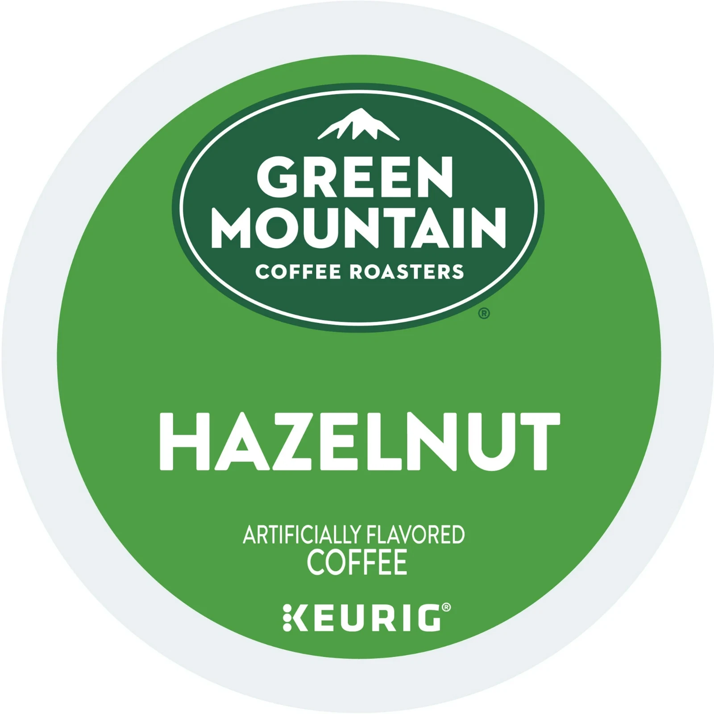 Green Mountain Coffee Hazelnut Flavored K-Cup Pods, Light Roast, 24 Count