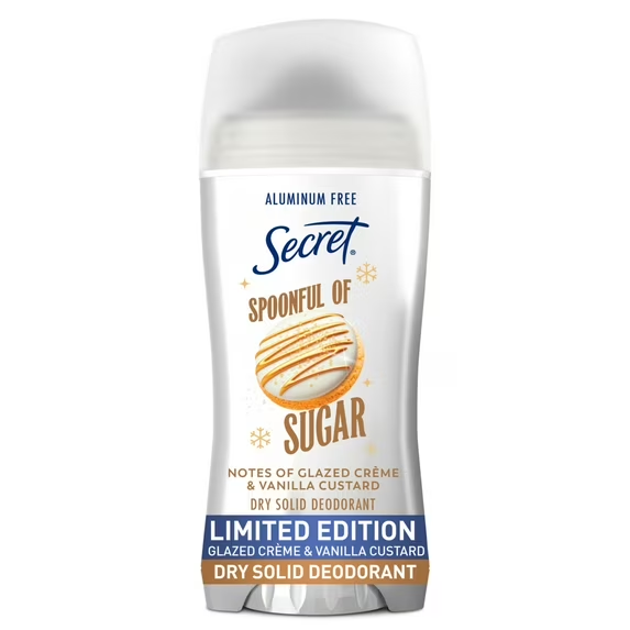 Secret Aluminum Free Deodorant for Women, Spoonful of Sugar 2.4 oz