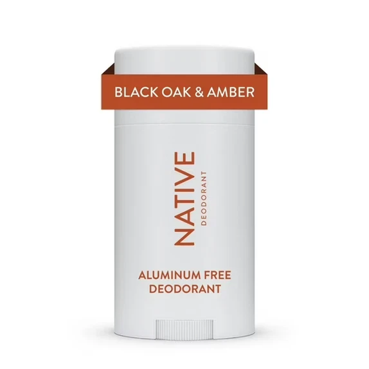 Native Deodorant, Aluminum Free, Deodorant Black Oak & Amber Scent 2.6 oz