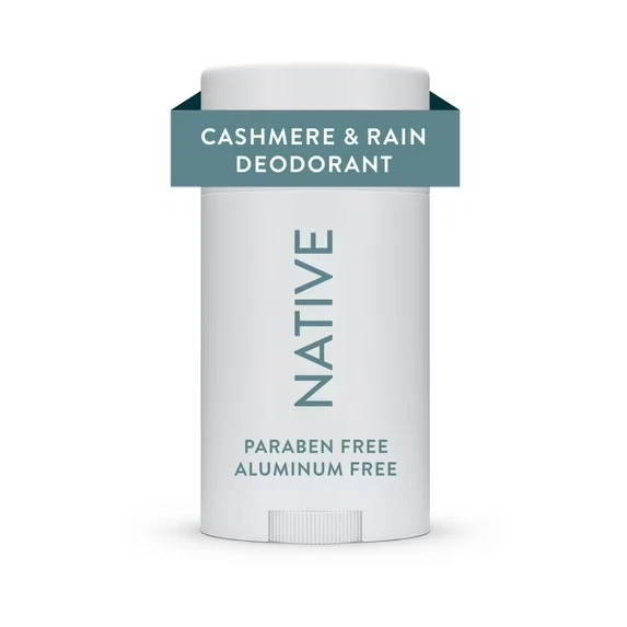 Native Deodorant, Aluminum Free, Deodorant Cashmere & Rain Scent 2.6 oz