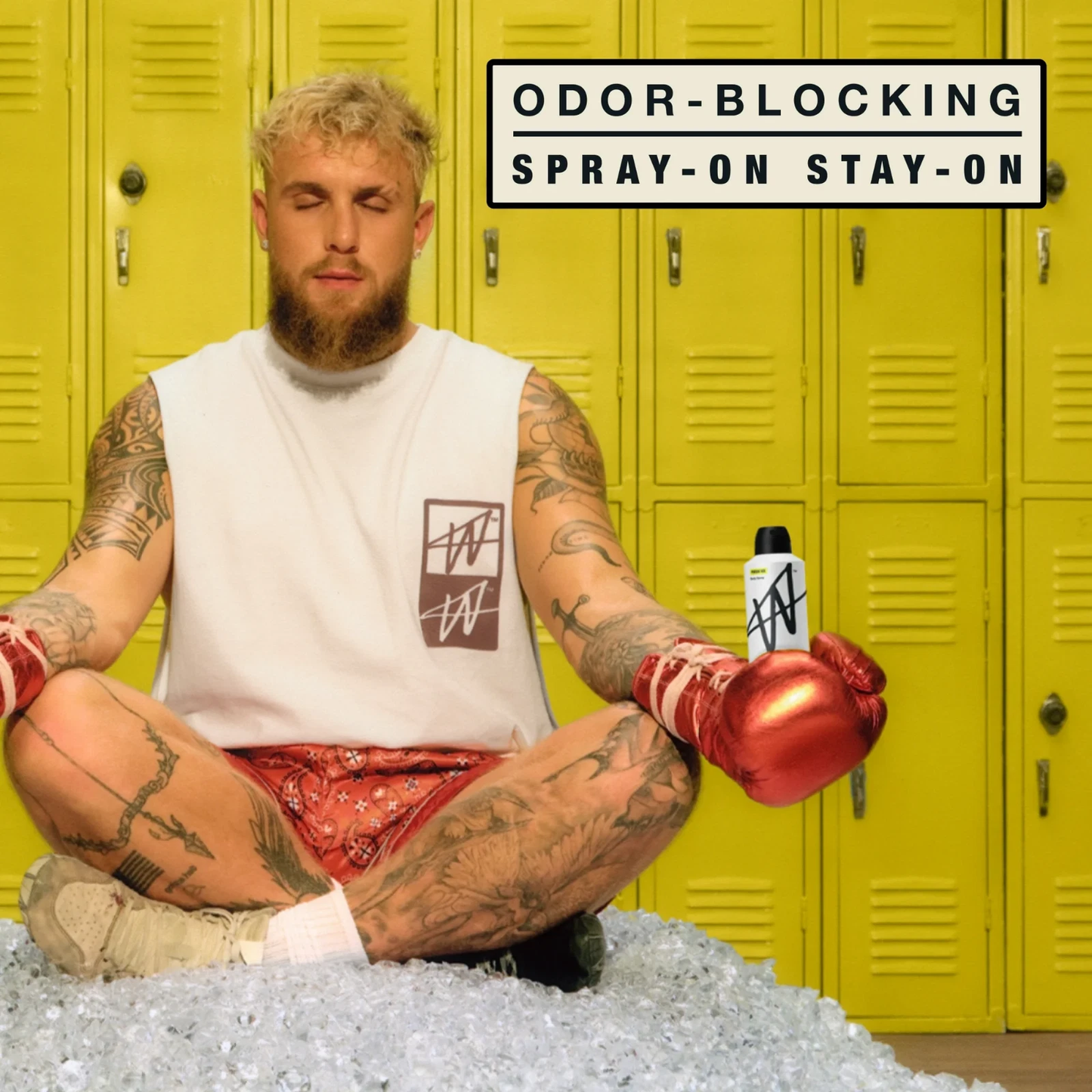 W By Jake Paul Body Spray - Odor Blocking - Long Lasting Wave Break - 3.4 fl oz