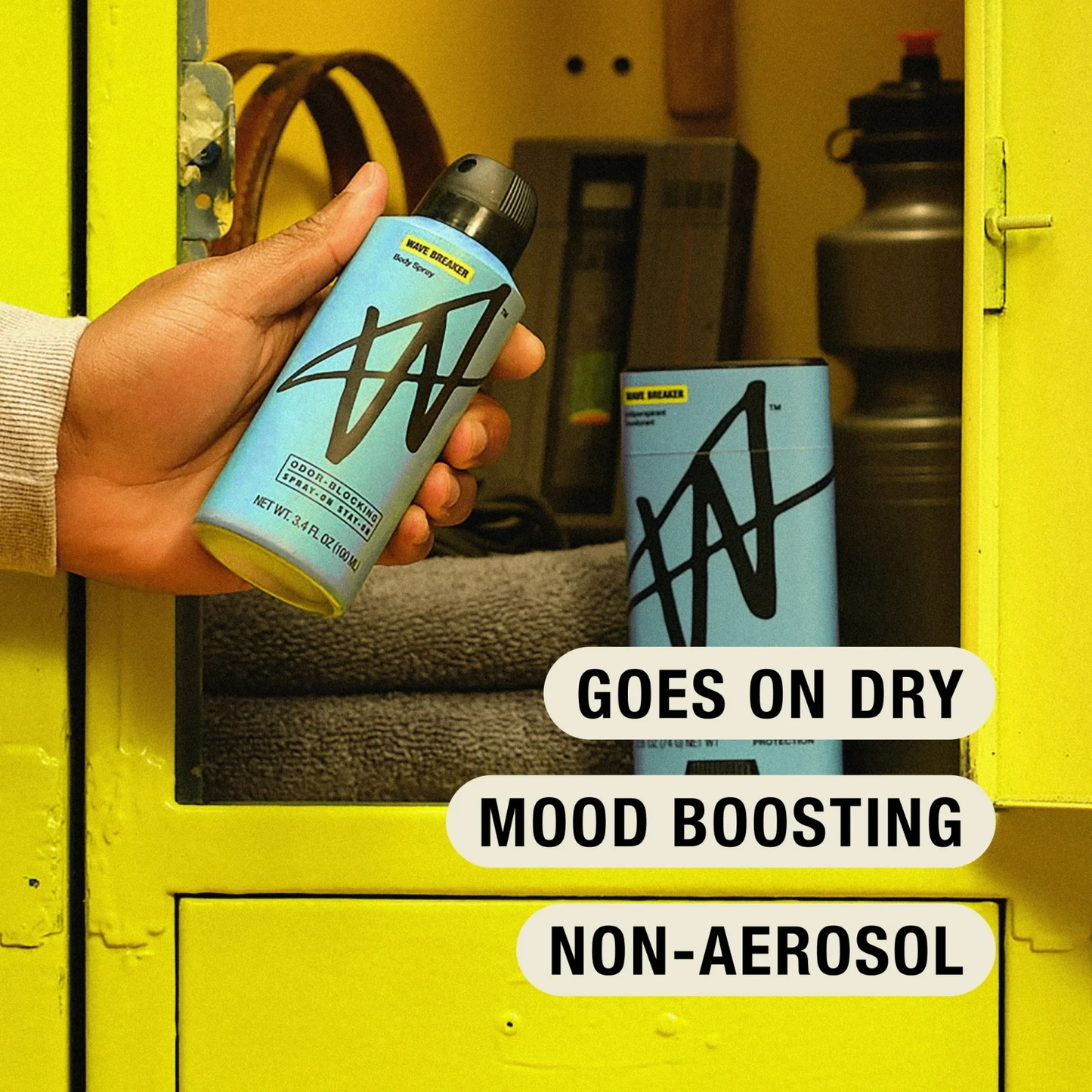 W By Jake Paul Body Spray - Odor Blocking - Long Lasting Wave Break - 3.4 fl oz