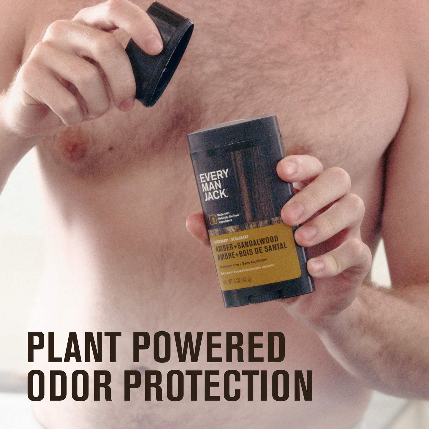 Every Man Jack Aluminum Free Natural Deodorant, Cedarwood, 3 Oz