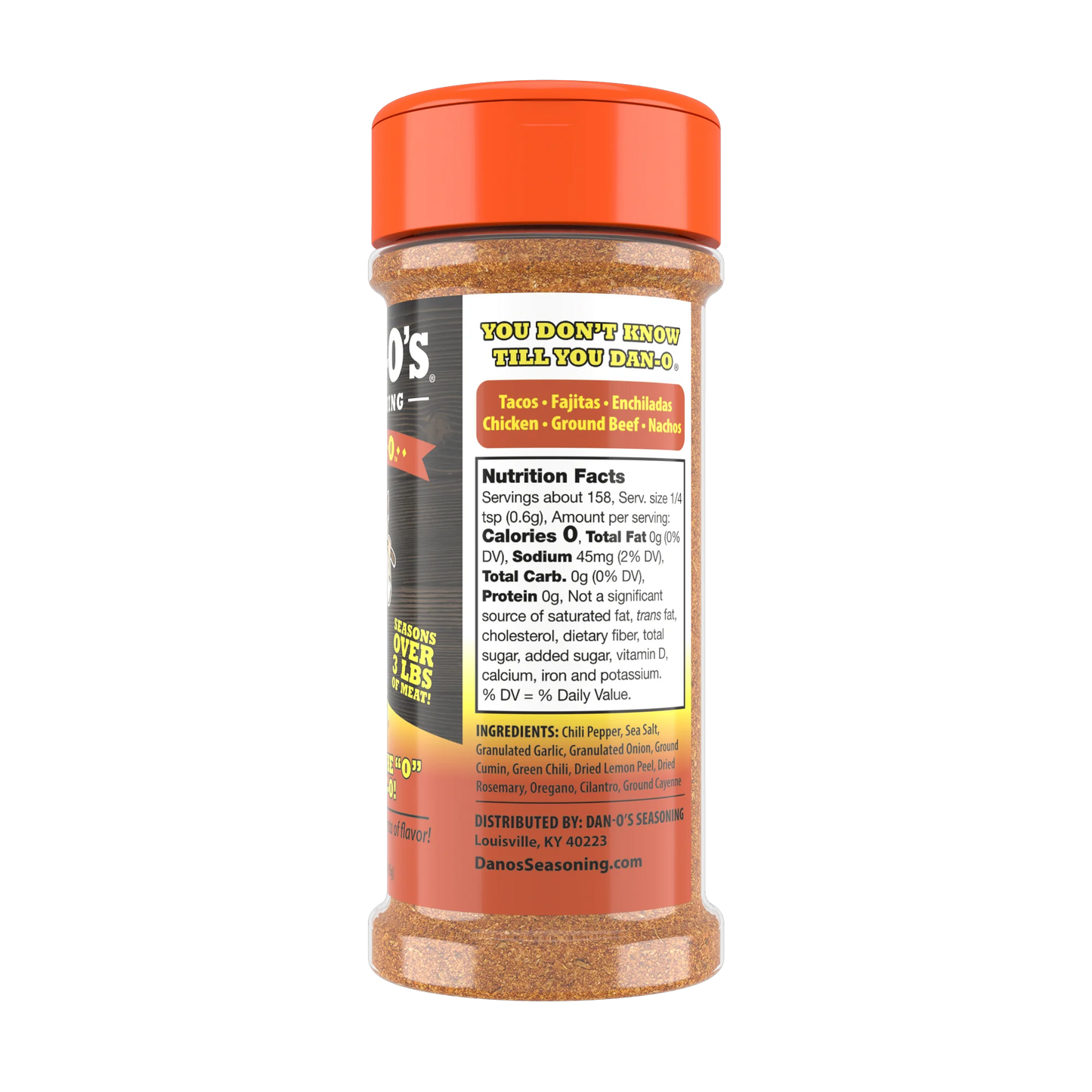 Dan-O's Preem-O Seasoning - All-Purpose Taco Seasoning - Great for cooking & grilling anything (3.4 oz)
