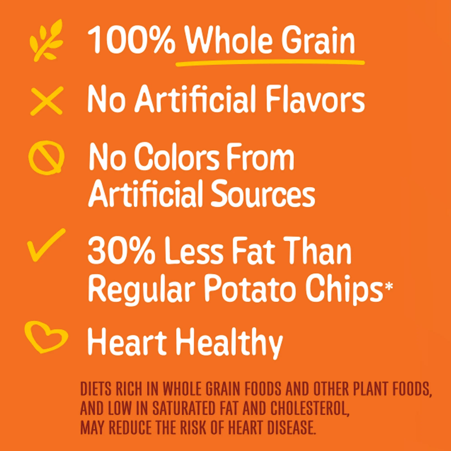 SunChips 100% Whole Grain Harvest Cheddar Snack Chips Bag, 7 oz