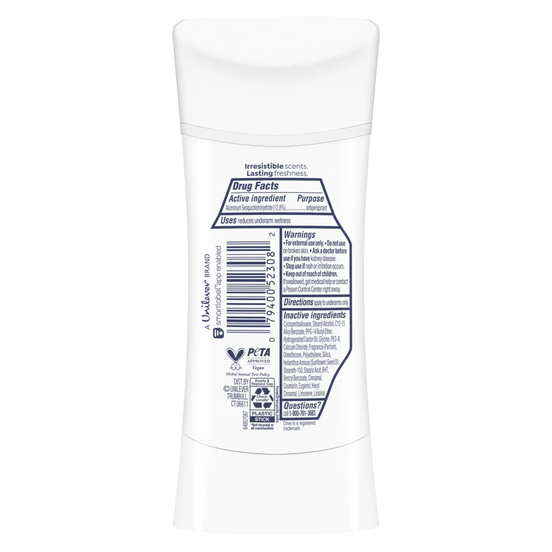 Dove Limited Edition Antiperspirant Deodorant Spiced Chai Latte, 2.6 oz