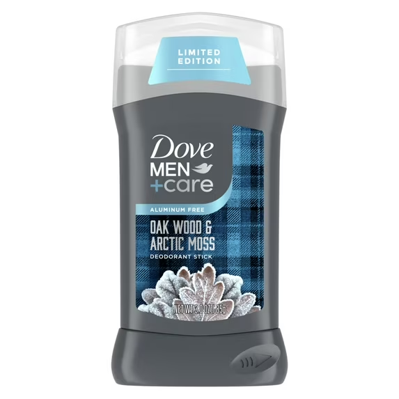 Dove Men+Care Antiperspirant Deodorant for Men, Oakwood & Arctic Moss, 3 oz