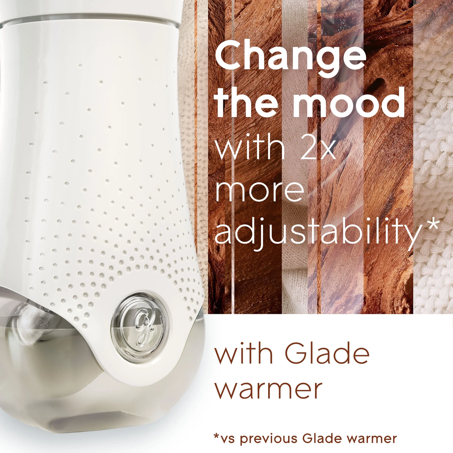 Glade PlugIns Refill Air Freshener, Christmas Holiday Cashmere Woods, 5 Pack