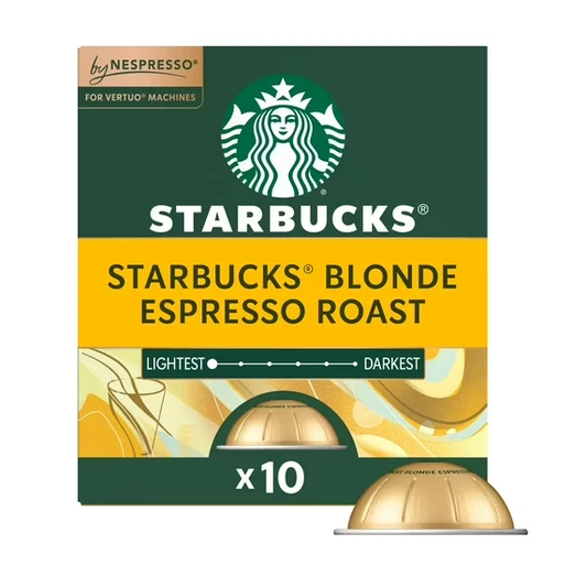 Starbucks Nespresso Original Line Starbucks Blonde Espresso Roast - 10 Count