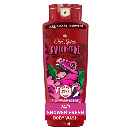 Old Spice Body Wash for Men, Raptorstrike for All Skin Types, 24 fl oz