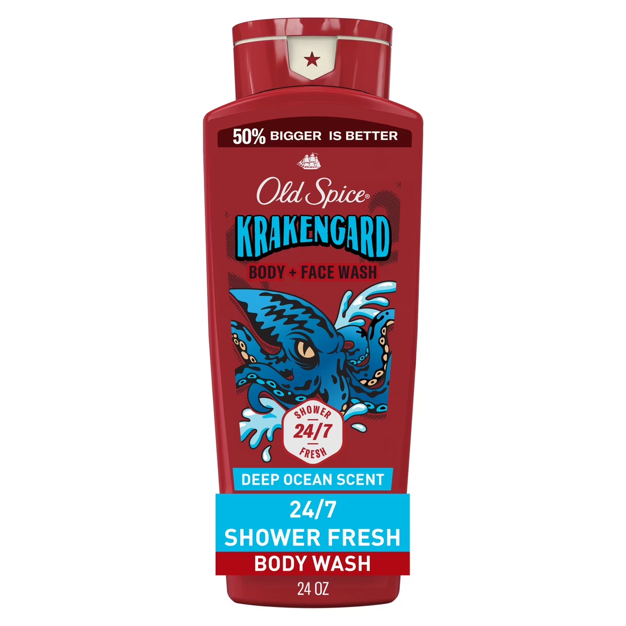 Old Spice Body Wash for Men, Krakengard for All Skin Types, 24 fl oz