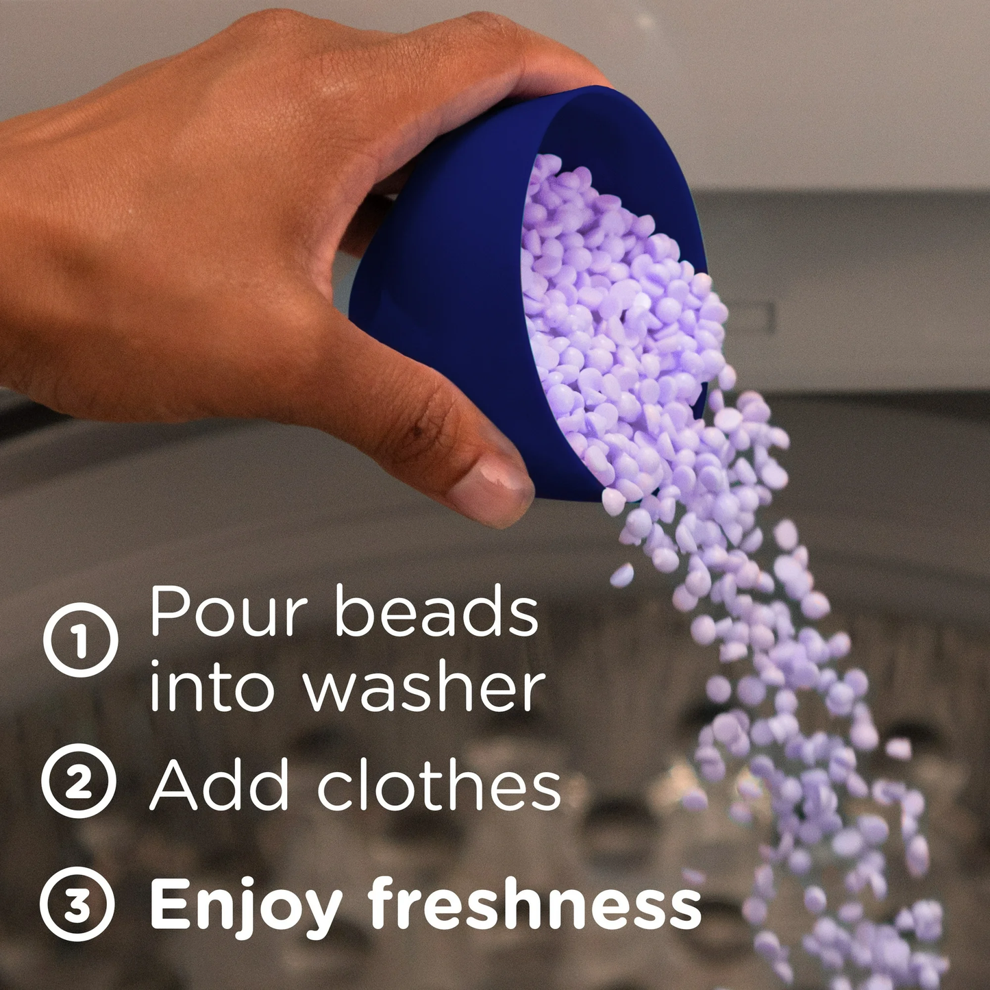 Downy Infusions Calm Scent Booster Laundry Beads, Lavender and Vanilla Bean, 24 oz