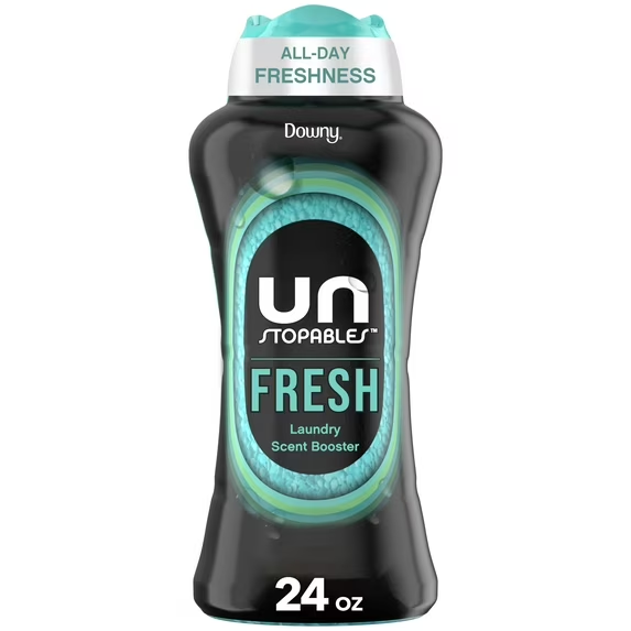Downy Unstopables In-Wash Scent Booster Laundry Beads, Fresh Scent, 24 oz