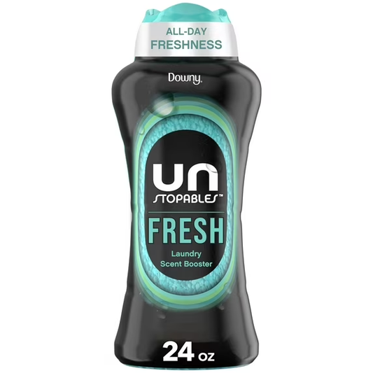 Downy Unstopables In-Wash Scent Booster Laundry Beads, Fresh Scent, 24 oz