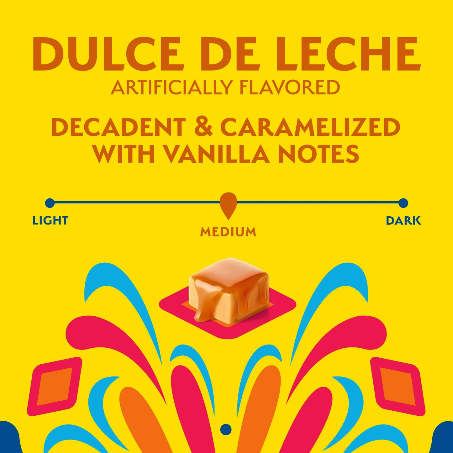 Cafe Bustelo Dulce de Leche Flavored Coffee, 22 Ct. K Cup pods