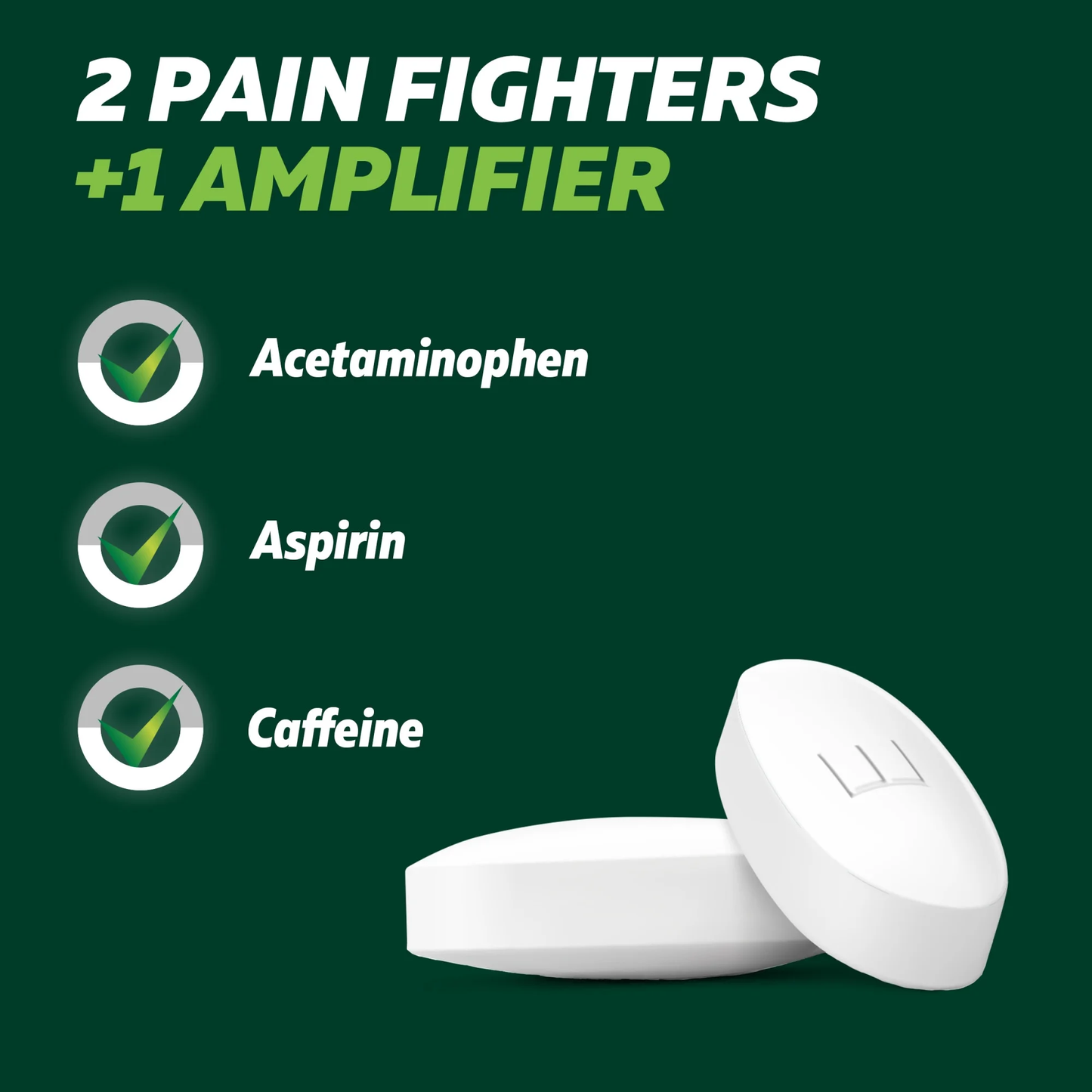 Excedrin Extra Strength Pain Relief Caplets for Headache Relief, Acetaminophen 250Mg, Aspirin 250Mg, Caffeine 65Mg, Pain Reliever, 200 Count