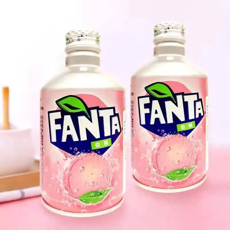 FANTA WHITE PEACH aluminum can japan (300ML)