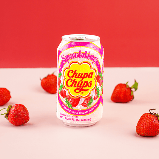 Chupa Chups Sparkling Strawberry Cream Soda